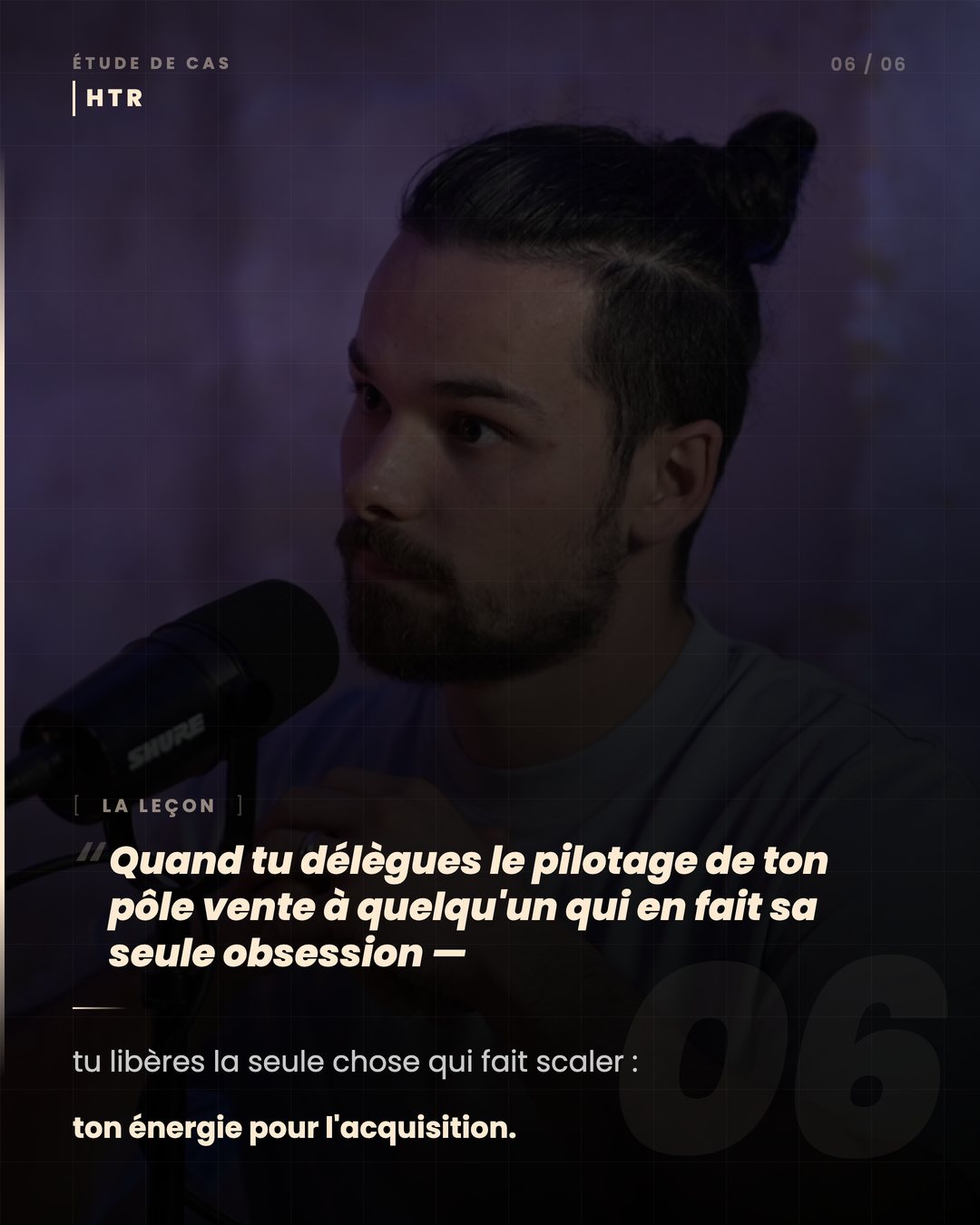 La leçon : déléguer le pilotage du pôle vente