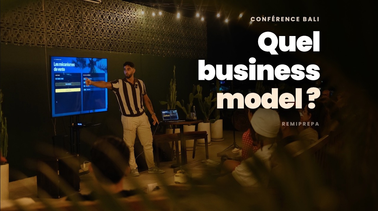 Conférence Bali : quel business model pour vivre de son audience en 2026