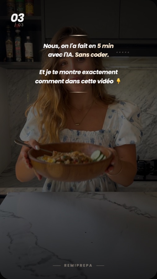 Story 3 : le résultat du lancement de Sève